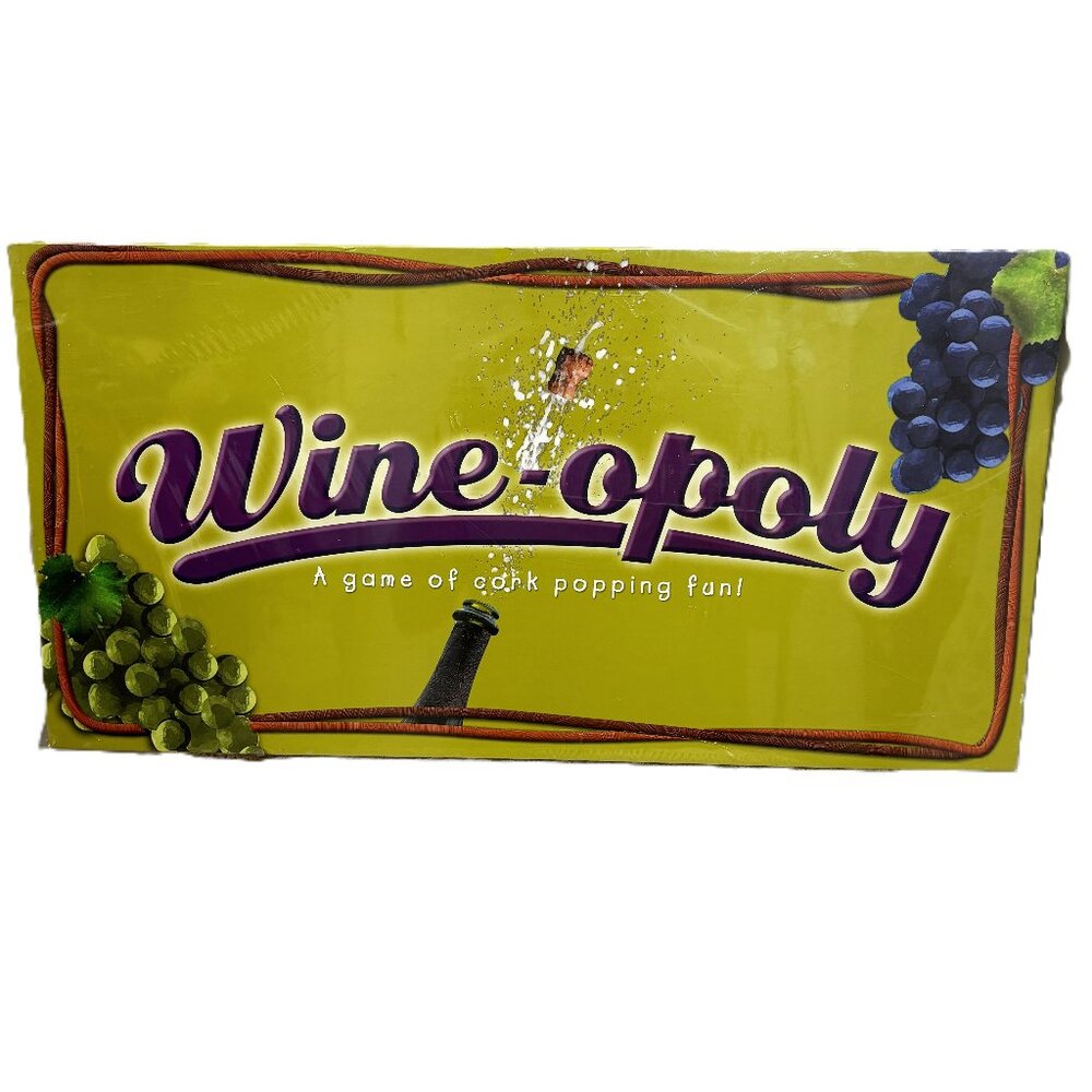 Late for the Sky Wine-opoly game NWT NOS
